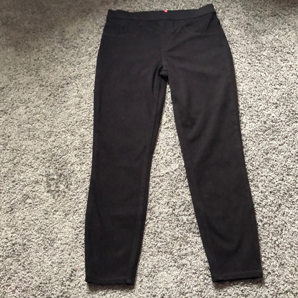 Spanx Jean-ish Ankle Leggings 20018R Black - Picture 4 of 9